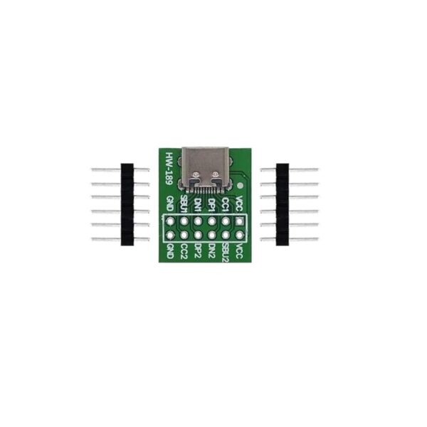 برد برک اوت (Type C) USB به DIP مدل 12 پین