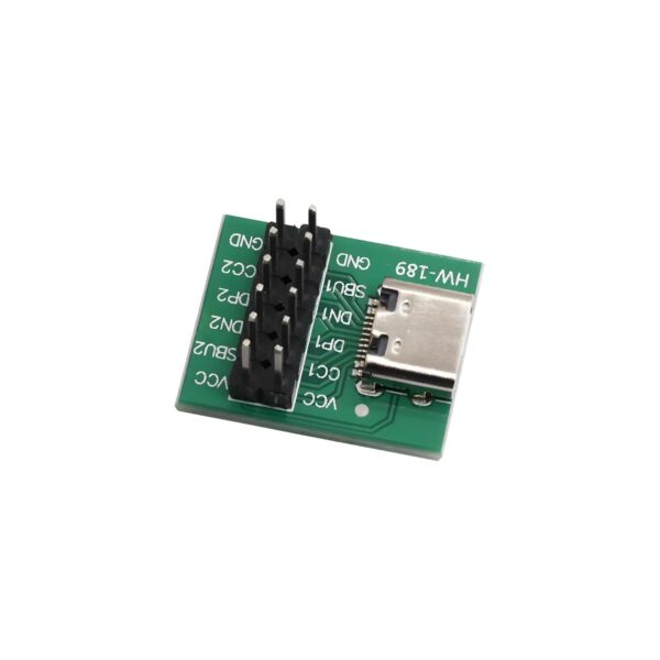 برد برک اوت (Type C) USB به DIP مدل 12 پین