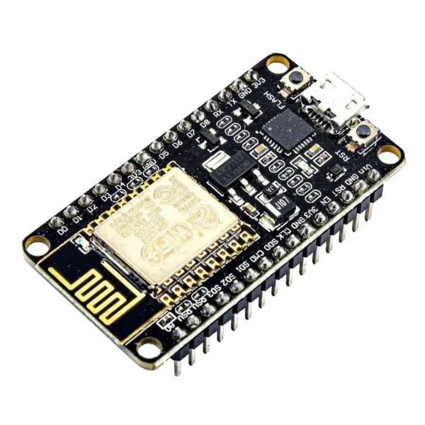 برد توسعه NodeMcu به همراه ماژول وای‌فای ESP8266 با مبدل CP2102