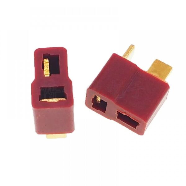 کانکتور تی - T Connector ویژه باتری و منبع تغذیه (یک جفت نری و مادگی)