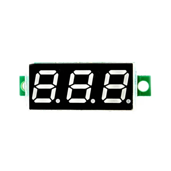 ماژول ولت متر دیجیتال کوچک ولتاژ 3 الی 32 ولت