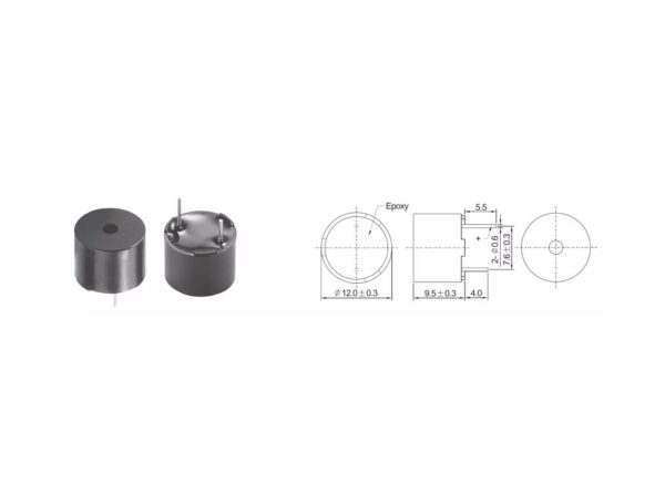 بازر Buzzer یکپارچه 5 ولت باکیفیت